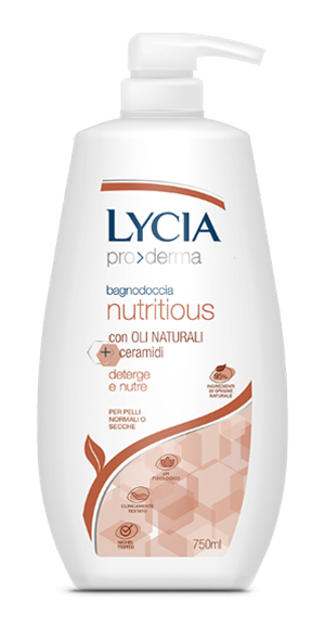 LYCIA PRODERMA BAGNODOCCIA NUTRITIOUS 750 ML - Farmacia-flash.it