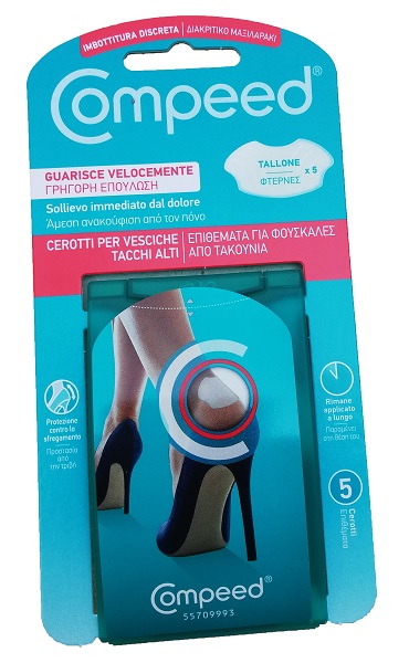 CEROTTO COMPEED VESCICHE TACCHI ALTI 5 PEZZI - Farmacia-flash.it