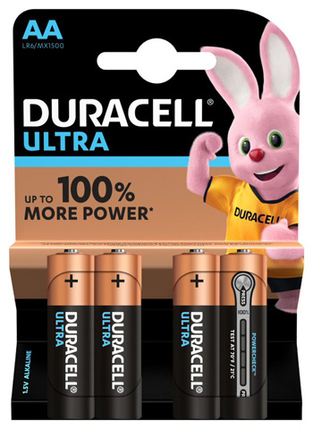 DURACELL ULTRA AA B4 MN1500 RFT 20 PEZZI - Farmacia-flash.it