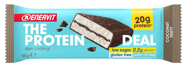ENERVIT PROTEIN DEAL COCONUT 55 G - Farmacia-flash.it
