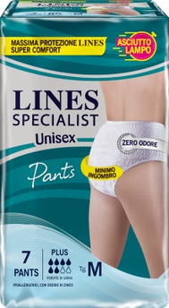 LINES SPECIALIST PANTS PLUS UNISEX M 7 PEZZI - Farmacia-flash.it