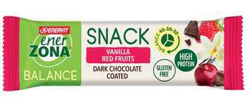 ENERZONA SNACK VANILLA RED FRUIT 33 G - Farmacia-flash.it
