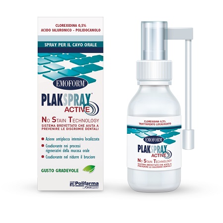 EMOFORM PLAK SPRAY ACTIVE 50 ML - Farmacia-flash.it