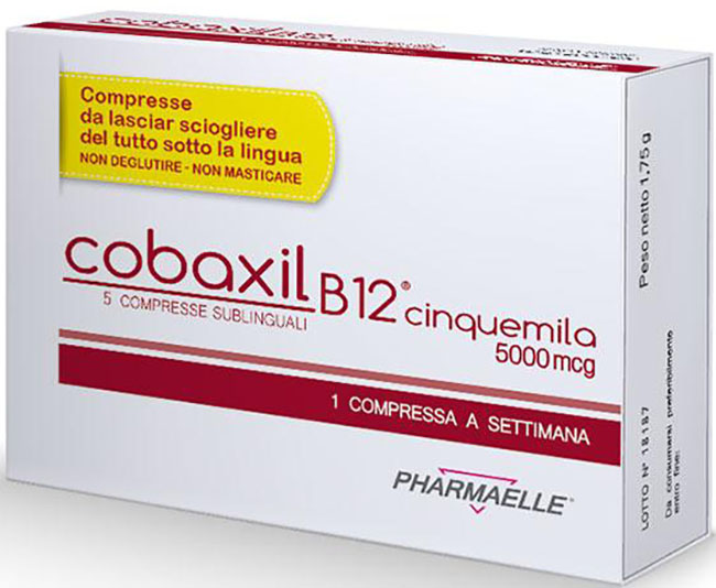 COBAXIL B12 5000MCG 5 COMPRESSE SUBLINGUALI - Farmacia-flash.it
