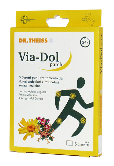DR THEISS VIA-DOL PATCH 5 CEROTTI - Farmacia-flash.it