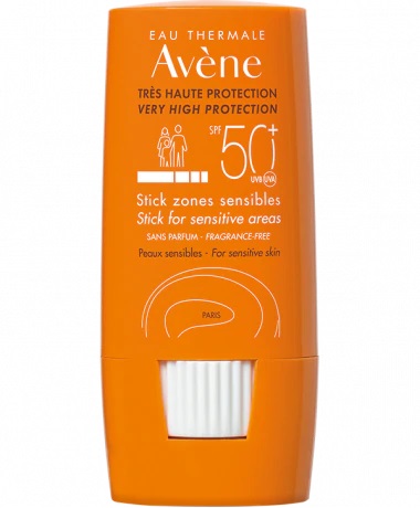 AVENE EAU THERMALE STICK LARGE ZONE SENSIBILI 50+ 8 G - Farmacia-flash.it