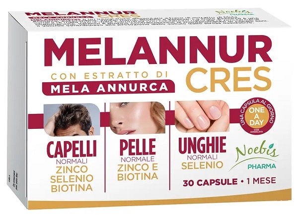 MELANNURCRES 30 CAPSULE - Farmacia-flash.it