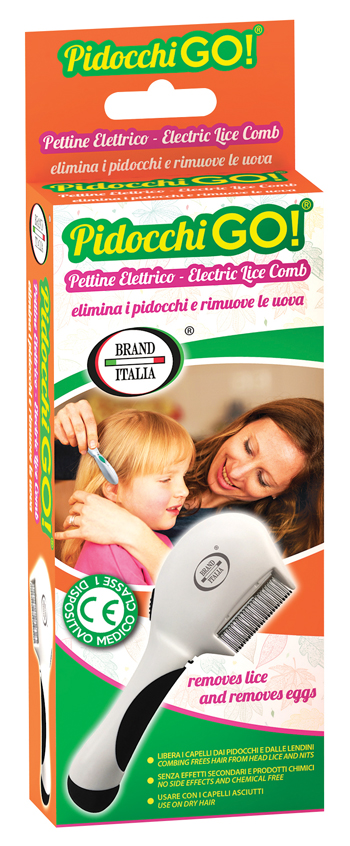 PETTINE ELETTRICO PIDOCCHI GO - Farmacia-flash.it