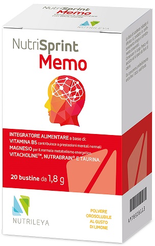 NUTRISPRINT MEMO 20 BUSTINE STICK - Farmacia-flash.it