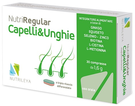 NUTRIREGULAR CAPELLI & UNGHIE 30 COMPRESSE - Farmacia-flash.it