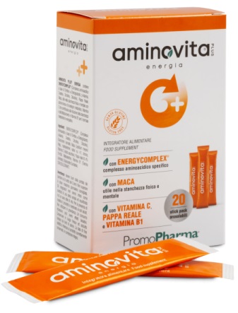 AMINOVITA PLUS ENERGIA 20 STICK PACK X 2 G - Farmacia-flash.it