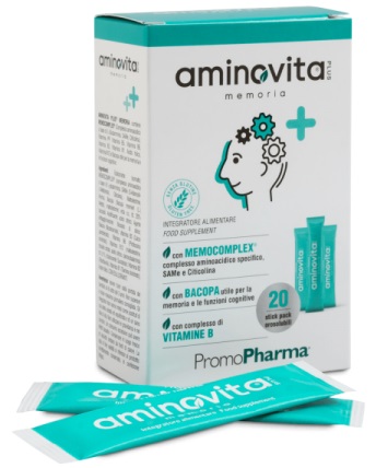AMINOVITA PLUS MEMORIA 20 STICK PACK X 2 G - Farmacia-flash.it
