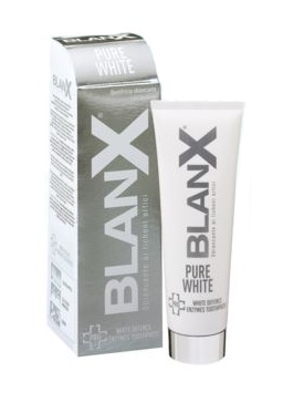 BLANX PURE WHITE DENTIFRICIO SBIANCANTE NON ABRASIVO 25 ML - Farmacia-flash.it