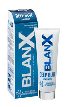 BLANX DEEP BLUE DENTIFRICIO SBIANCANTE NON ABRASIVO 75 ML - Farmacia-flash.it