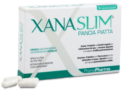 XANASLIM PANCIA PIATTA 15 CAPSULE GASTRORESISTENTI - Farmacia-flash.it