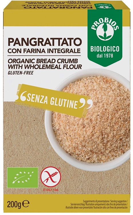 PANGRATTATO CON FARINA INTEGRALE 200 G - Farmacia-flash.it