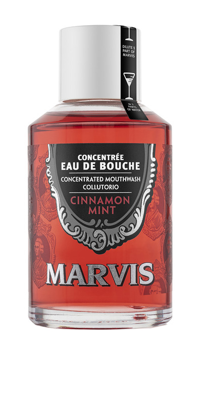 MARVIS EAU DE BOUCHE CINNAMON MINT 120 ML - Farmacia-flash.it