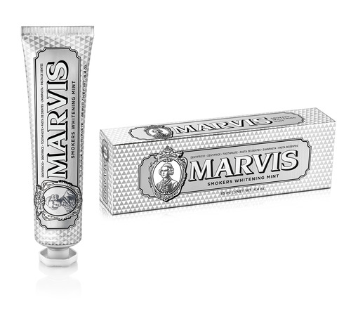 MARVIS SMOKERS WHITENING MINT DENTIFRICIO 85 ML - Farmacia-flash.it