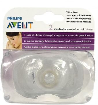 AVENT PARACAPEZZOLI FARFALLA MEDIUM 2 PEZZI CON CUSTODIA TRASPORTO - Farmacia-flash.it
