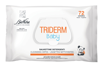 TRIDERM BABY SALVIETTINE DETERGENTI 72 PEZZI - Farmacia-flash.it