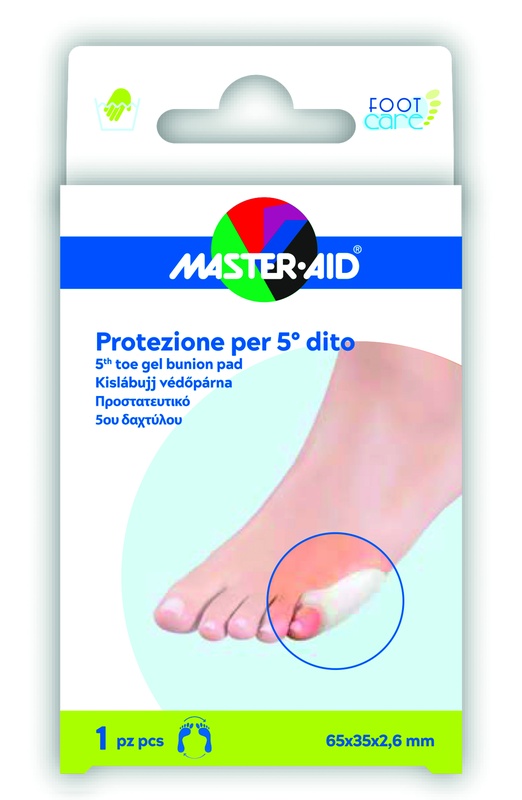 MASTER-AID FOOT CARE PROTEZIONE GEL 5 DITO 1 PEZZO - Farmacia-flash.it