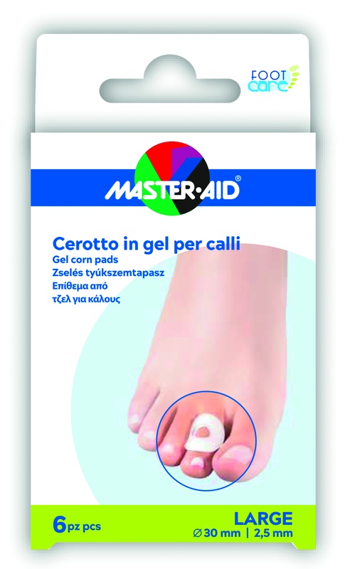MASTER-AID FOOT CARE CEROTTO GEL CALLI TAGLIA L 6 PEZZI - Farmacia-flash.it
