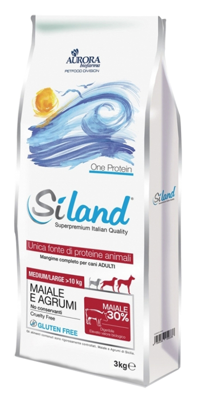SILAND ADULT MEDIUM/LARGE MAIALE/AGRUMI 3 KG - Farmacia-flash.it