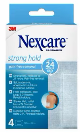 CEROTTO NEXCARE STRONG PADS 4 PEZZI - Farmacia-flash.it