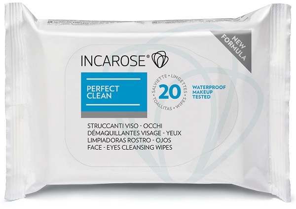 INCAROSE PERFECT CLEAN SALVIETTE STRUCCANTI 20 PEZZI - Farmacia-flash.it