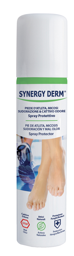 SYNERGY DERM SPRAY PIEDE ATLETA MACERAZIONE SUDORE - Farmacia-flash.it