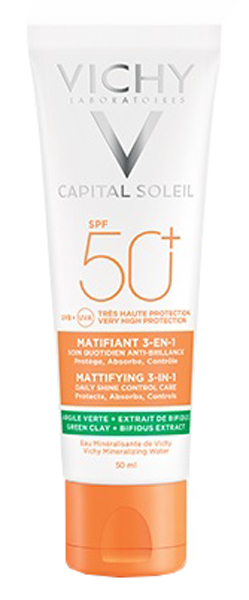 CAPITAL SOLEIL ANTI ACNE PURIFICANTE SPF 50+ 50 ML - Farmacia-flash.it