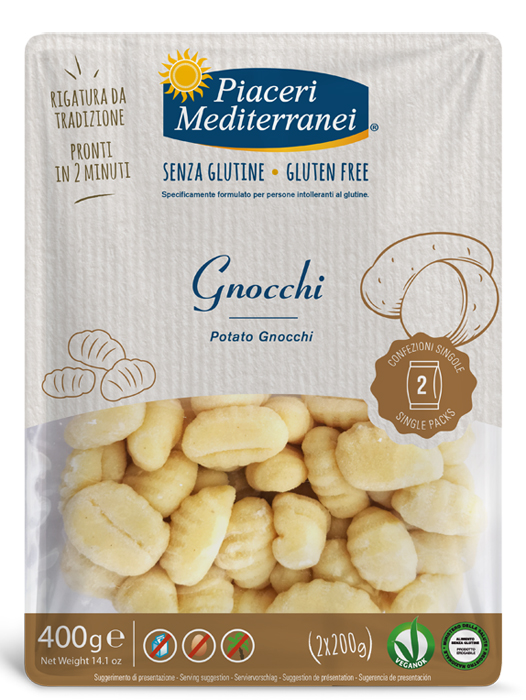 PIACERI MEDITERRANEI GNOCCHI 400 G - Farmacia-flash.it