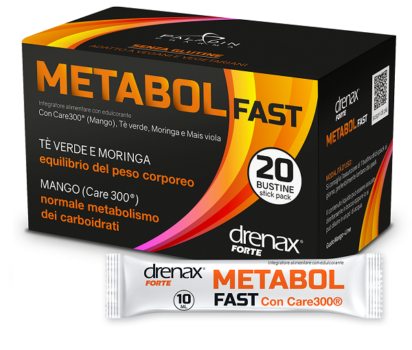 DRENAX METABOL FAST 20 STICK PACK - Farmacia-flash.it