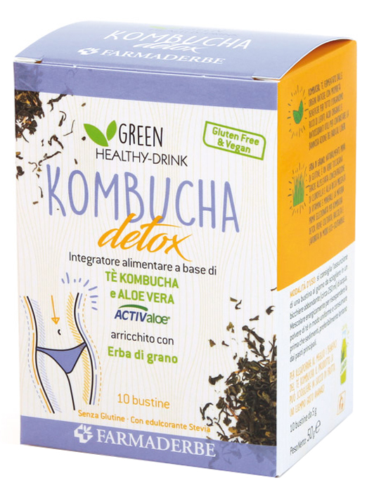KOMBUCHA DETOX 10 BUSTINE - Farmacia-flash.it
