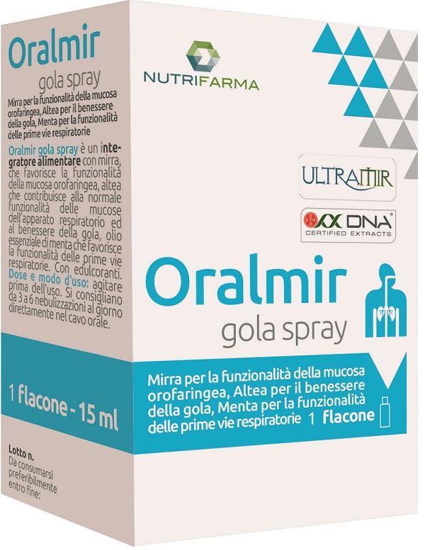 ORALMIR GOLA SPRAY 15 ML - Farmacia-flash.it