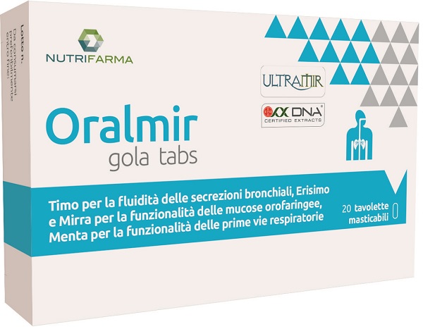 ORALMIR GOLA TABS 20 COMPRESSE - Farmacia-flash.it