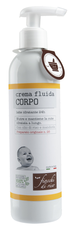 FIOCCHI DI RISO CREMA FLUIDA CORPO IDRATANTE 240 ML - Farmacia-flash.it
