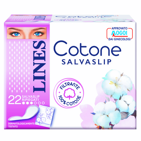 LINES COTONE PROTEGGISLIP RIP 22 PEZZI - Farmacia-flash.it