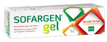 MEDICAZIONE IN GEL SOFARGEN TUBO 25 G - Farmacia-flash.it