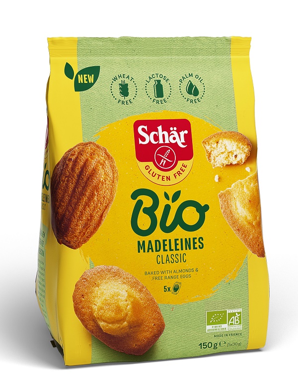 SCHAR BIO MADELEINES CLASSIC 150 G - Farmacia-flash.it