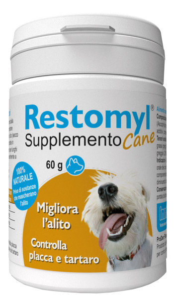 RESTOMYL SUPPLEMENTO CANE FLACONCINO 60 G - Farmacia-flash.it