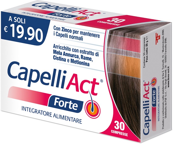 CAPELLI ACT FORTE 30 COMPRESSE - Farmacia-flash.it