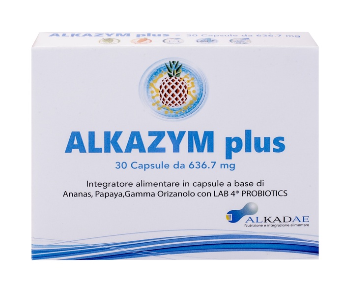 ALKAZYM PLUS 30 CAPSULE - Farmacia-flash.it
