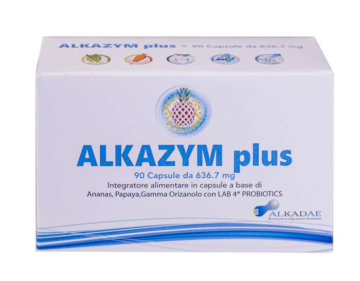 ALKAZYM PLUS 90 CAPSULE - Farmacia-flash.it