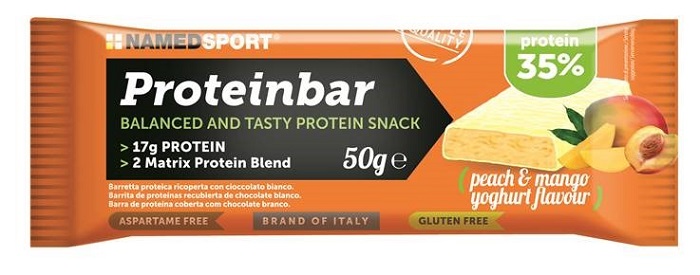 PROTEINBAR PEACH & MANGO YOGHURT 50 G - Farmacia-flash.it
