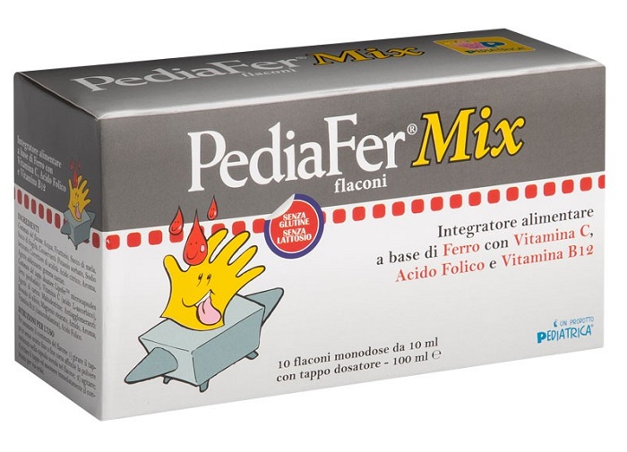 PEDIAFER MIX 10 FLACONI DA 10 ML - Farmacia-flash.it