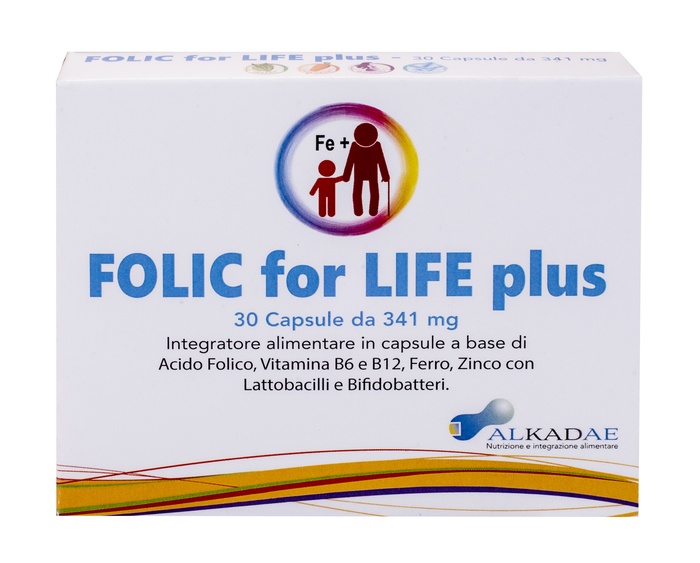 FOLIC FOR LIFE PLUS 30 CAPSULE - Farmacia-flash.it