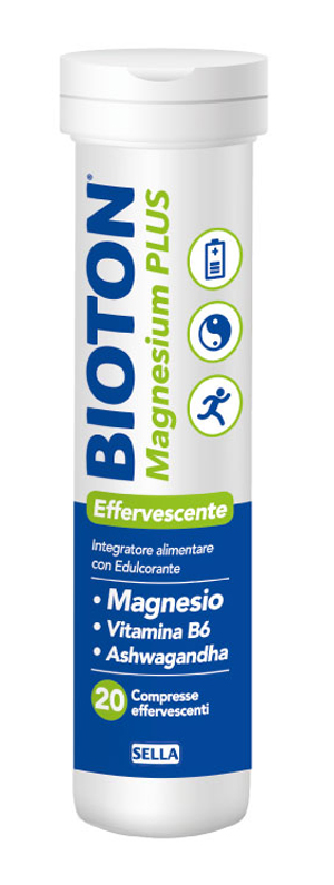 BIOTON MAGNESIUM PLUS 20 COMPRESSE EFFERVESCENTI - Farmacia-flash.it