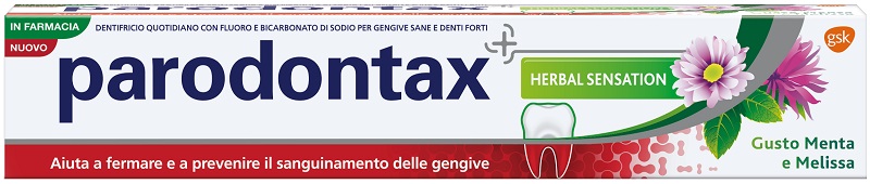 DENTIFRICIO PARODONTAX HERBAL SENSATION 75 ML - Farmacia-flash.it