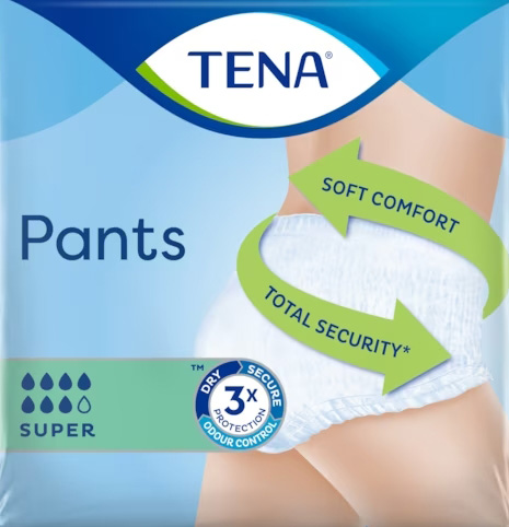 PANNOLONE PULL UP TENA PANTS SUPER TAGLIA LARGE 10 PEZZI - Farmacia-flash.it
